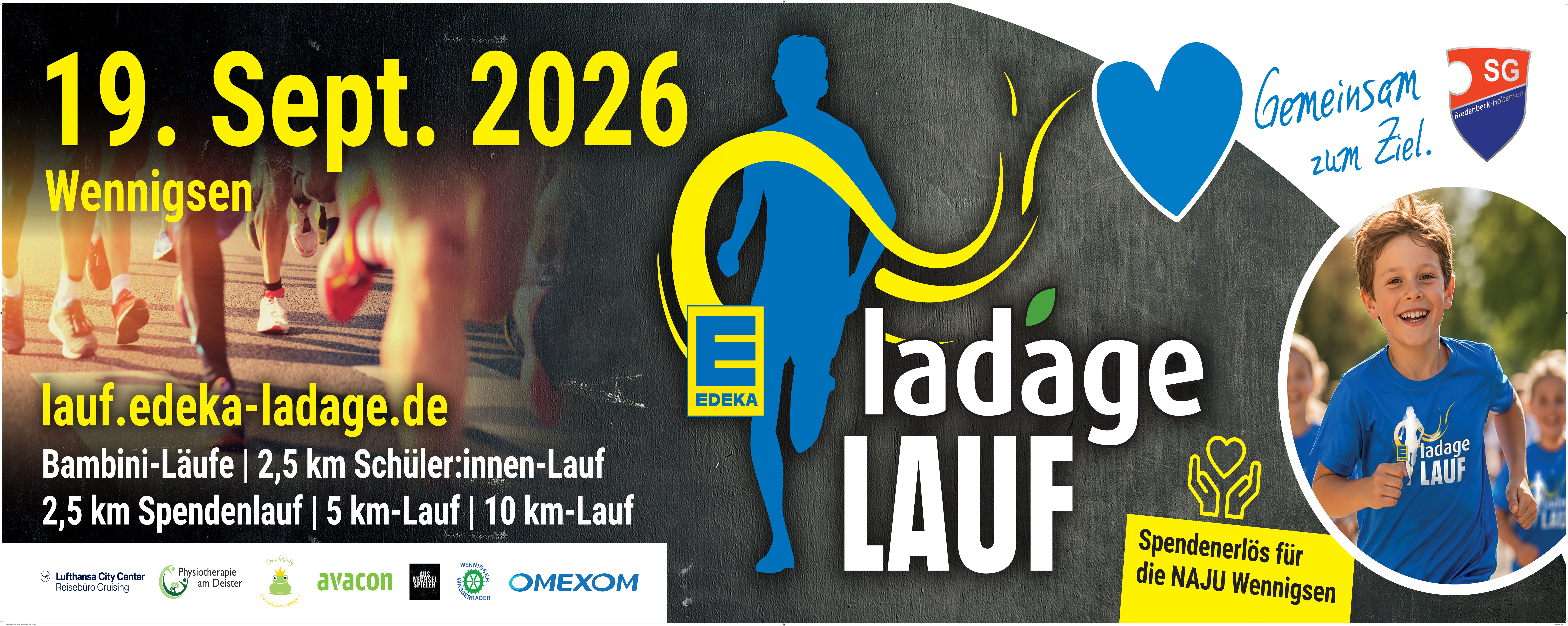 EDEKA Ladage Lauf Logo